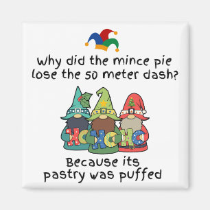 Ein erstaunlicher Puffsack-Pie-Joke Magnet