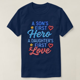 Ein erster Held für den Sohn, eine erste Liebe für T-Shirt