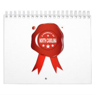 Ein Erzeugnis von North Carolina Kalender