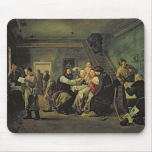 Ein essendes Haus, 1859 Mousepad