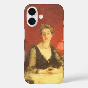 Ein Esstisch bei Nacht von John Singer Sargent iPhone 16 Hülle