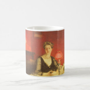 Ein Esstisch bei Nacht von John Singer Sargent Tasse