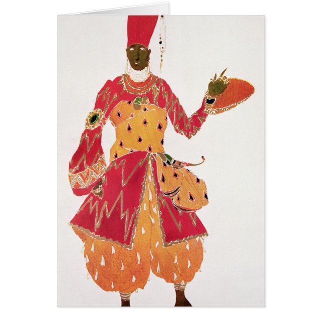 Ein Eunuch, vom Ballett 'Scheherazade (Vorne)