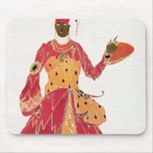 Ein Eunuch, vom Ballett 'Scheherazade Mousepad