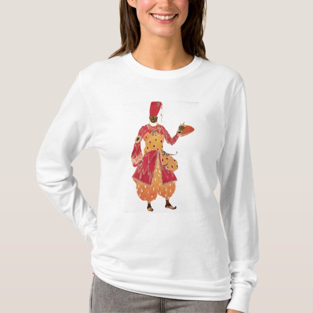 Ein Eunuch, vom Ballett 'Scheherazade T-Shirt (Vorderseite)