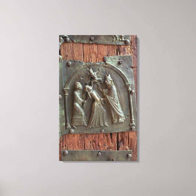 Ein Exorzismus, Paneel von der rechten Tür, 12. Leinwanddruck (Vorderseite)