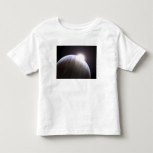 Ein extrasolar Planet mit seinem Elternteilstern Kleinkind T-shirt