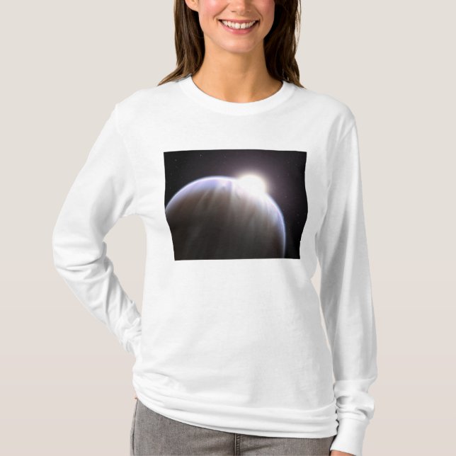 Ein extrasolarer Planet mit seinem Mutterstar T-Shirt (Vorderseite)
