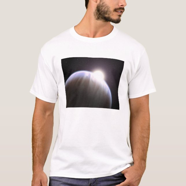 Ein extrasolarer Planet mit seinem Mutterstar T-Shirt (Vorderseite)