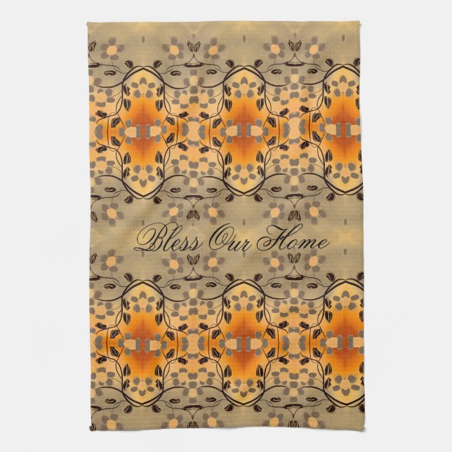 Ein Extravagantes Teetuch mit einem guten Zuhause Handtuch (Vertikal)