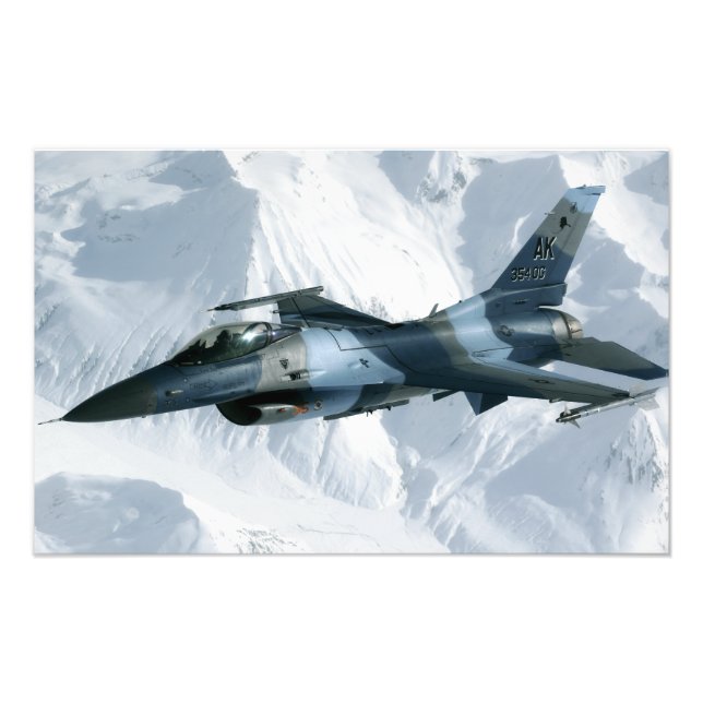 Ein F-16-Aggressor Fotodruck (Vorne)