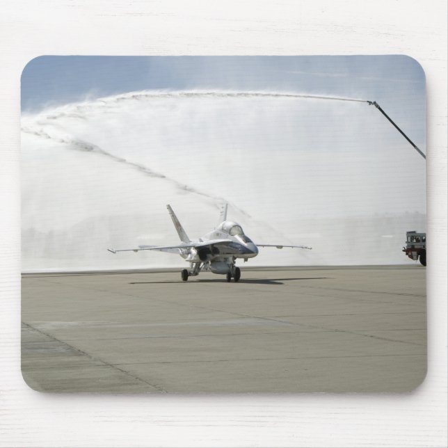 Ein F-18-Flugzeug Mousepad (Vorne)