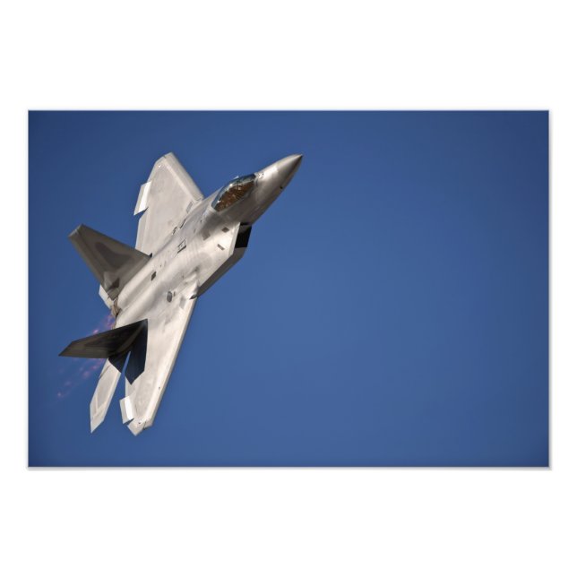 Ein F-22 Raptor-Flugzeug Fotodruck (Vorne)