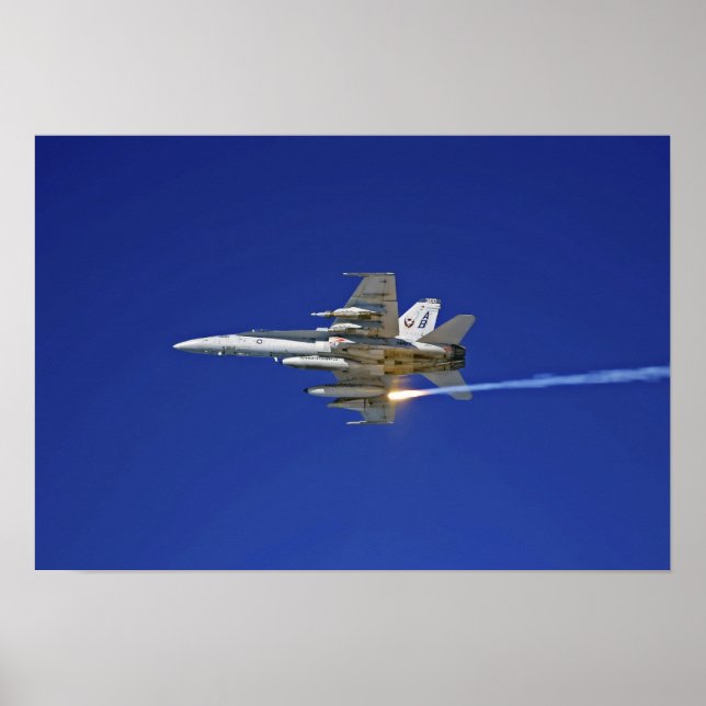 Ein F/A-18C-Hornet Poster (Vorne)