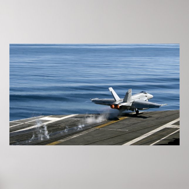 Ein F/A-18E Super Hornet Poster (Vorne)