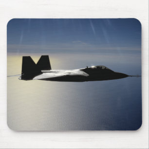 Ein F/A-22 Raptor fliegt eine Ausbildungsmission 2 Mousepad