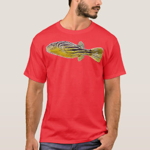Ein Fahaka Nil Puffer Fisch Weißer Alternativer De T-Shirt