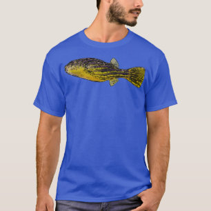 Ein Fahaka Nile Puffer Fisch Schwarzes Alternative T-Shirt