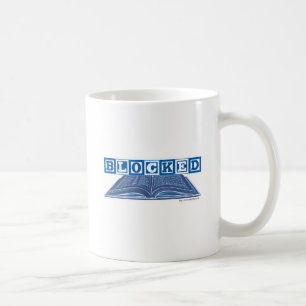 Ein Fall von Writer Block Funny Author Slogan Tasse