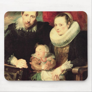 Ein Familien-Porträt, c.1618-21 Mousepad