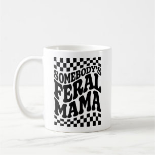 Ein Familiengeschenk von Feral Mama Funny Kaffeetasse