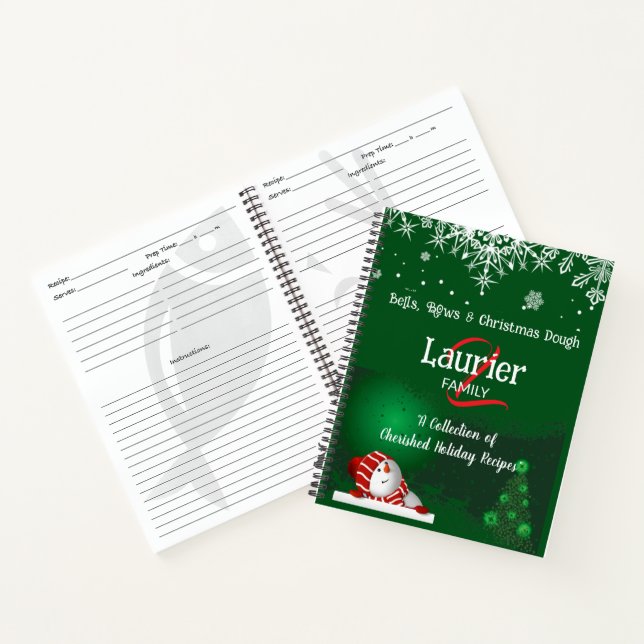 EIN FAMILIENWEIHNACHTLICHER URLAUB NOTIZBUCH (Innenseite)