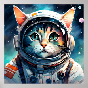 Ein Fantasieastronaut Poster
