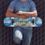 Ein Fantasy Mermaid Life Skateboard<br><div class="desc">Mermaid Skateboard bereit für Sie zu personalisieren. 🥇 ORIGINAL COPYRIGHT DESIGN VON Donna Siegrist NUR AUF ZAZZLE VERFÜGBAR! ✔ HINWEIS: ÄNDERN SIE NUR DIE VORLAGEBEREICHE, DIE SIE BENÖTIGEN! 😀 Sie können den Text bei Bedarf entfernen und neu hinzufügen, was immer Sie möchten und welchen Schriftart Sie möchten. 📌 Wenn Sie...</div>