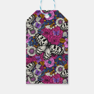 Ein farbenfroher Garten II Geschenkanhänger