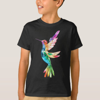 Ein farbenfroher Vogel im sommerlichen Design-T -  T-Shirt