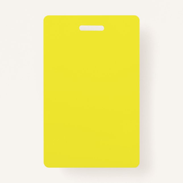 Ein Farbverlauf, der von Gelb zu Orange, Kreatin Ausweis (Vorderseite)