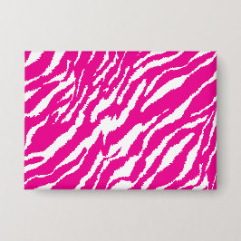 Ein faszinierendes Blumenmuster in Rosa und Weiß,  Button