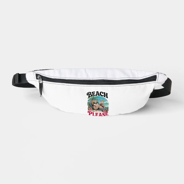 Ein Faultier Wildtier Müde Bauchtasche (Vorderseite)