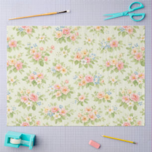Ein federndes Blumendesign #11 Seidenpapier