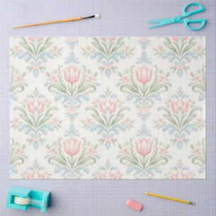 Ein federndes Blumendesign #3 Seidenpapier