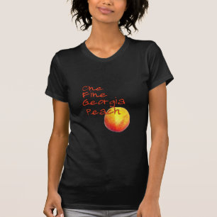Ein feiner Georgia-Pfirsich T-Shirt