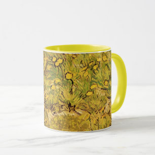 Ein Feld gelber Blumen von Vincent van Gogh Tasse