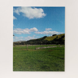 Ein Feld im Sommer Puzzle