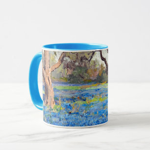 Ein Feld von Bluebonnets bei Alamo Heights, 1919 Tasse