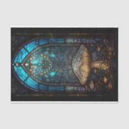 Ein Fenster in die Pilzwelt Seidenpapier