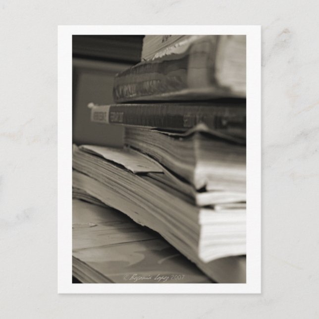 Ein Fenster zur Alphabetisierung Postkarte (Vorderseite)