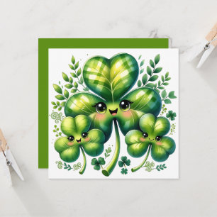 Ein festliches St. Patrick’s Day Design Karte
