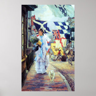 Ein Fete Day in Brighton ~ James Tissot ~ Fine Art Poster