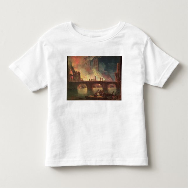 Ein Feuer am Hotel-Dieu im Jahre 1772 Kleinkind T-shirt (Vorderseite)