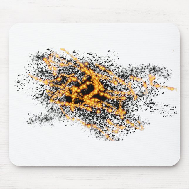 Ein Feuerschlag Mousepad (Vorne)