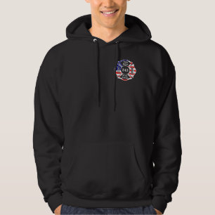 Ein Feuerwehrmann 9/11 vergessen nie 343 Hoodie
