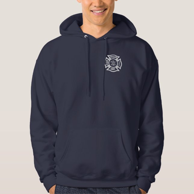 Ein Feuerwehrmann EMT Hoodie (Vorderseite)