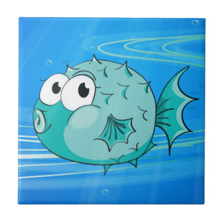 ein Fisch Fliese