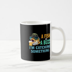Ein Fisch oder ein Buzz, den ich fische Kaffeetasse