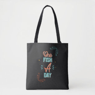 Ein Fisch pro Tag Lettering
